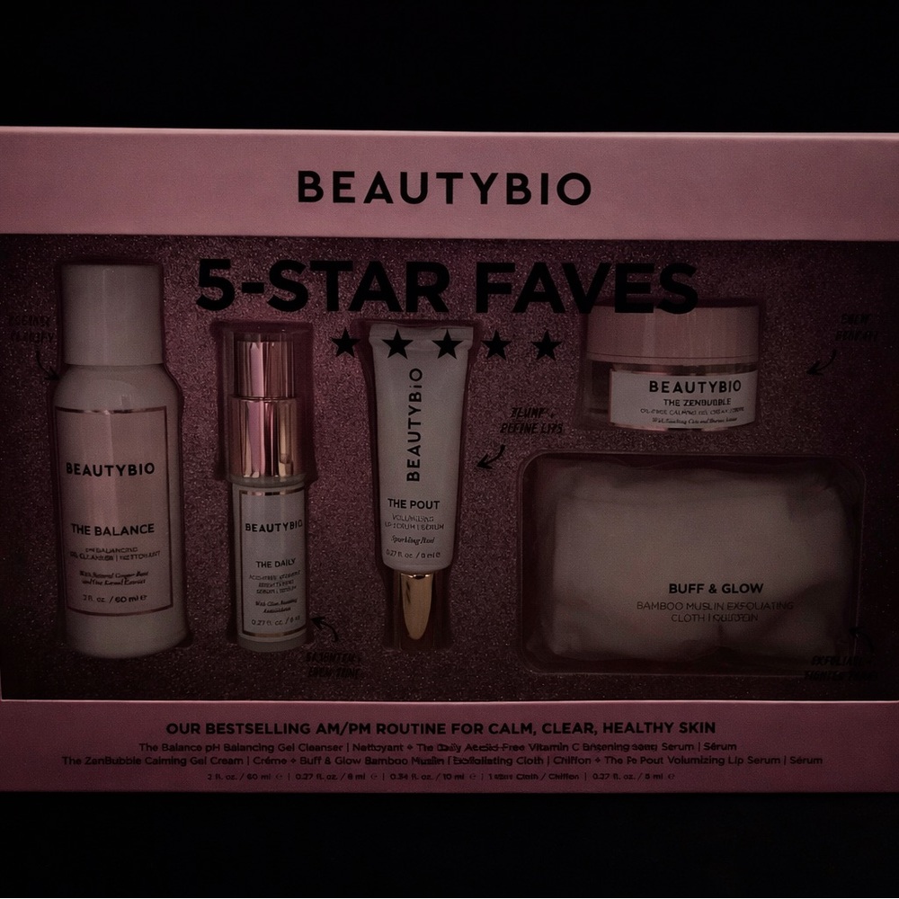 BeautyBio 5-Star Faves Skincare Set